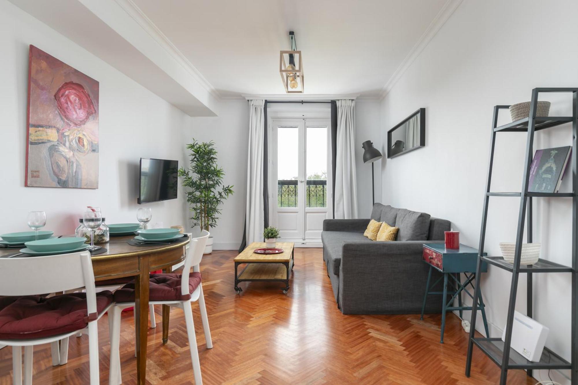 Apartamento Con Vistas Al Parque Del Retiro Madrid Exteriör bild