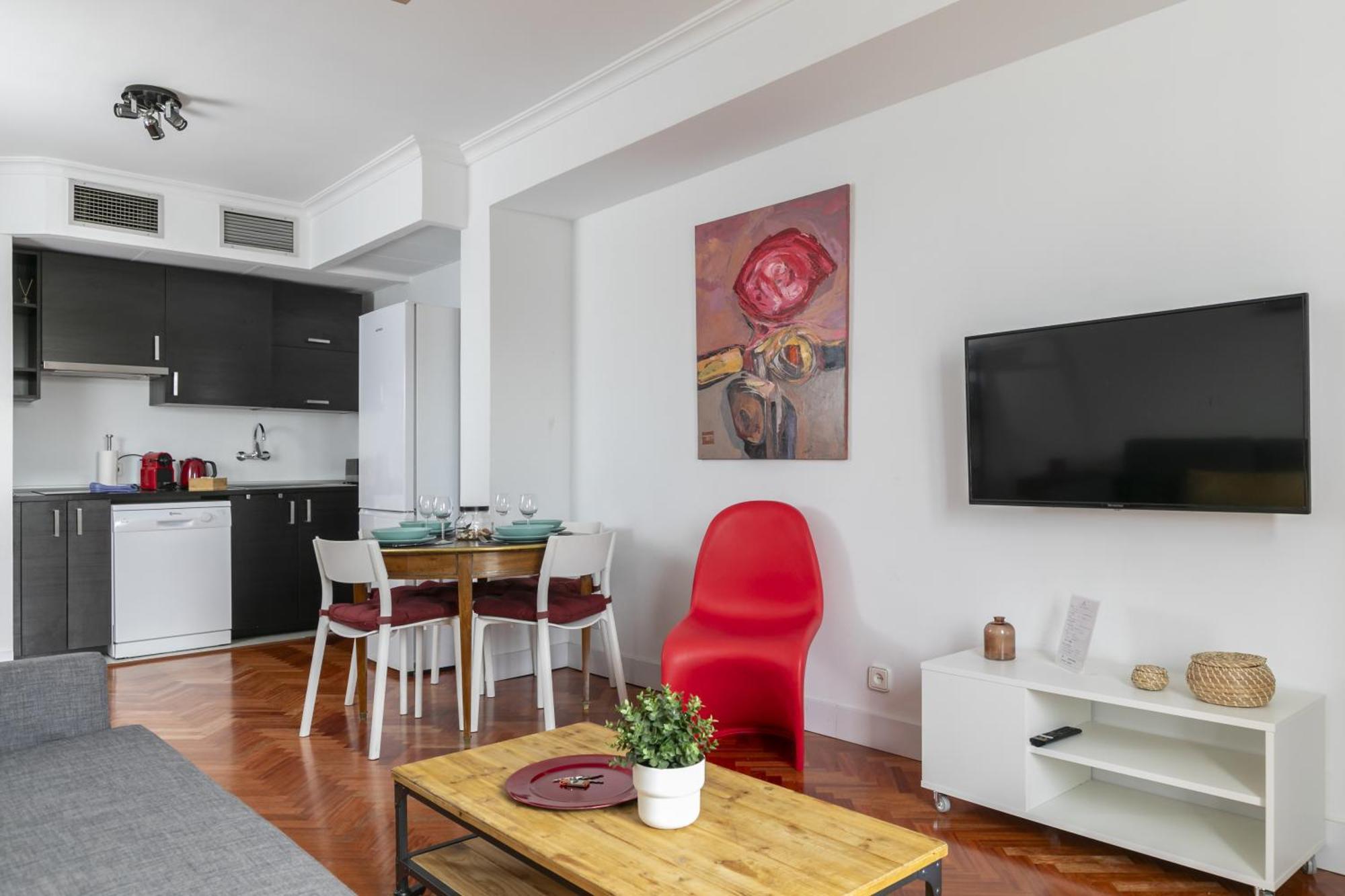 Apartamento Con Vistas Al Parque Del Retiro Madrid Exteriör bild